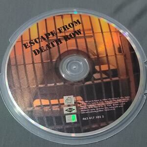 Vtg 1999 ESCAPE FROM DEATH ROW CD Various Artists RAP HIP HOP